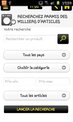 Troc android App screenshot 4